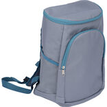 Sac à dos isotherme fraîcheur 14L gris et bleu 36x16xH26cm
